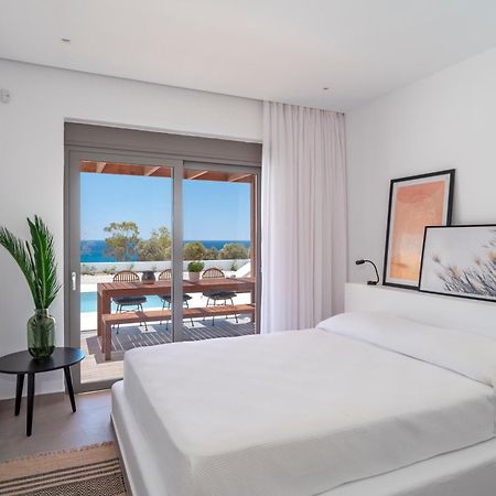 Terra D'Oro Sea View Villa With Private Pool 키오타리 객실 사진