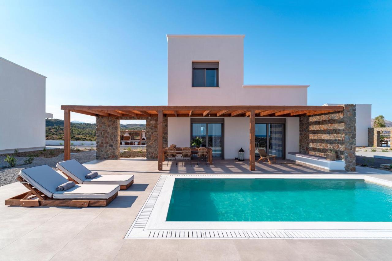 Terra D'Oro Sea View Villa With Private Pool 키오타리 외부 사진