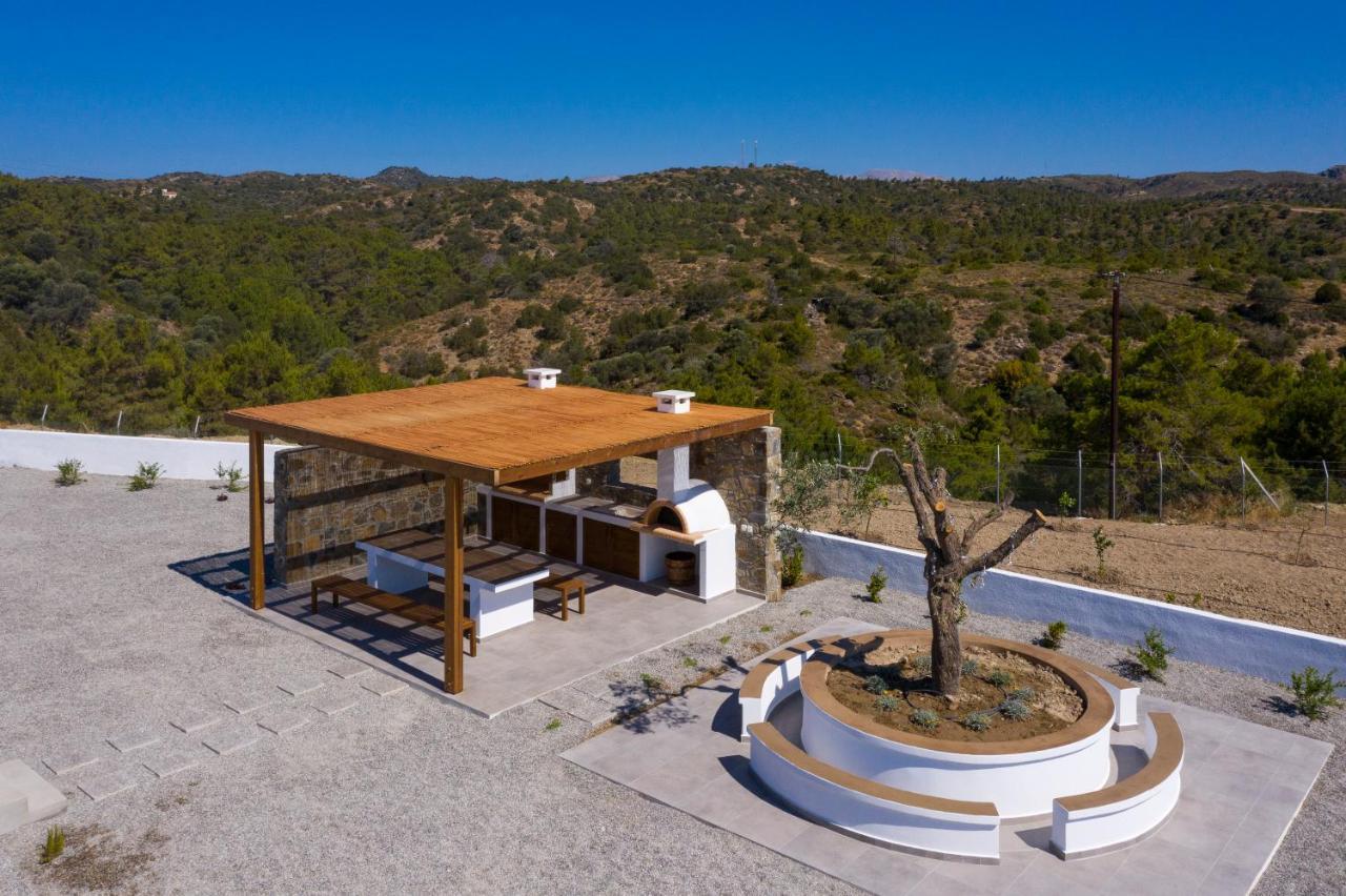 Terra D'Oro Sea View Villa With Private Pool 키오타리 외부 사진