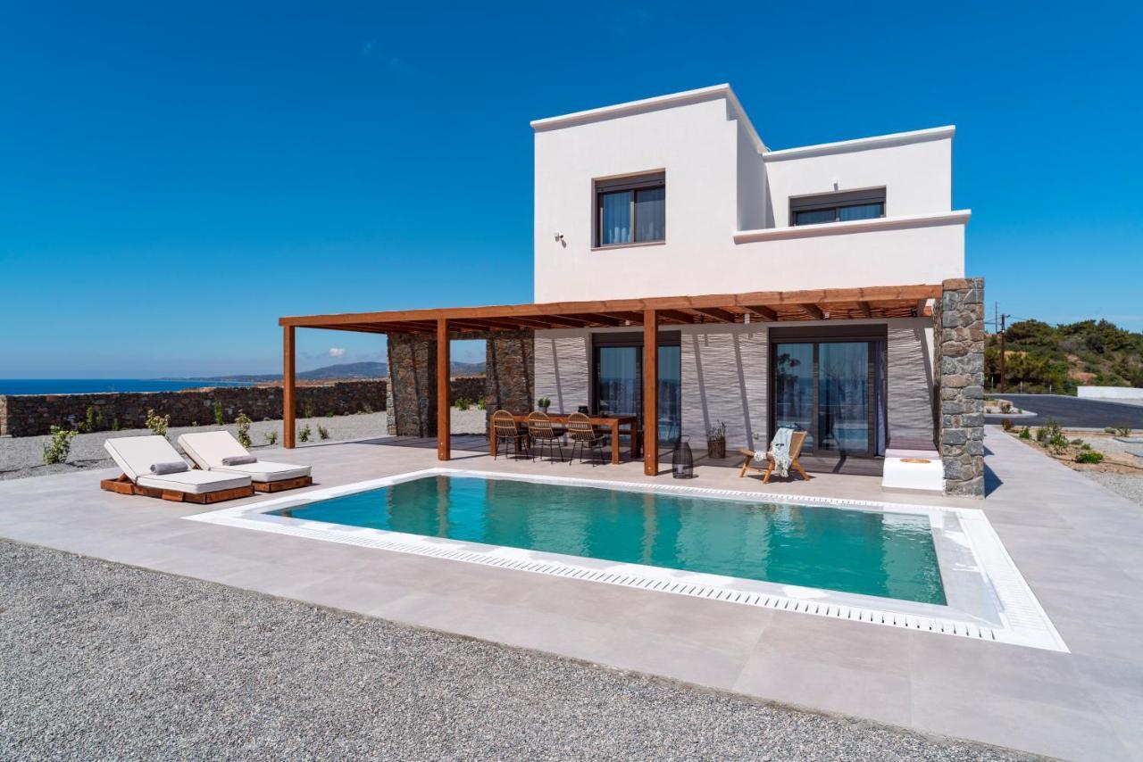 Terra D'Oro Sea View Villa With Private Pool 키오타리 객실 사진